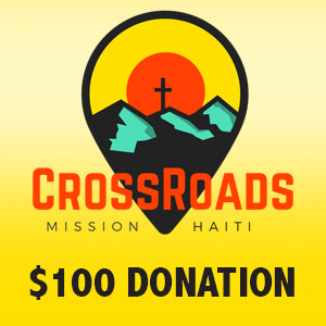 $ $100 Donation CrossRoads